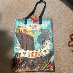 Texas Themed Tote Bag - Multicolor